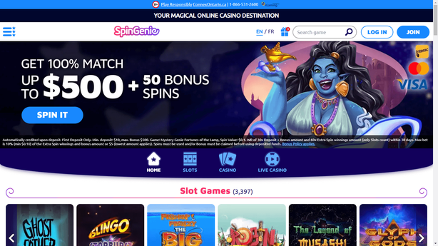 spin genie Gameplay