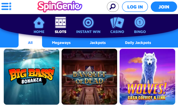 spin genie Gameplay